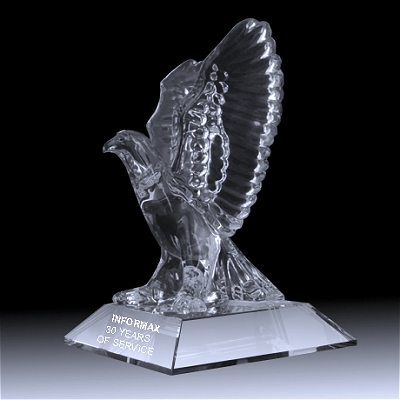 eagle crystal award