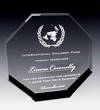 legend crystal award