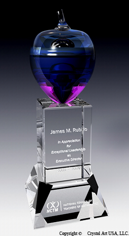 grand crystal apple award