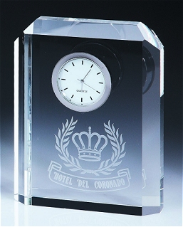 menorah crystal clock