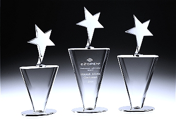 top star award plaque