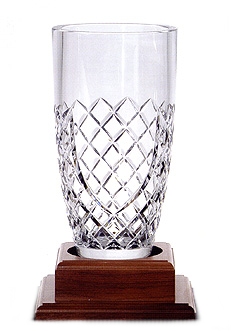 crystal vase