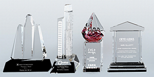 shopping for crystal awards and trophies