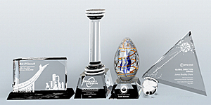 shopping for crystal awards and trophies