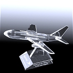 crystal airplane award
