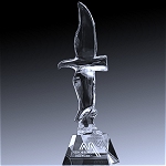 eagle crystal award