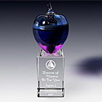 crystal apple award