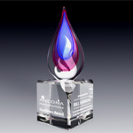 crystal flame award
