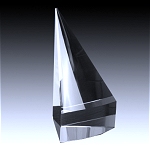 crystal menorah award