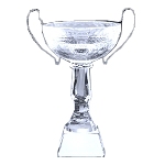 crystal triumph trophy bowl
