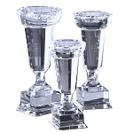 crystal trophy cup