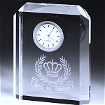 menorah crystal clock