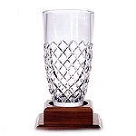 crystal vase