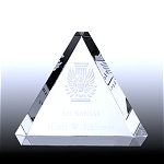 triangle paperweight