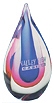 art glass trophy